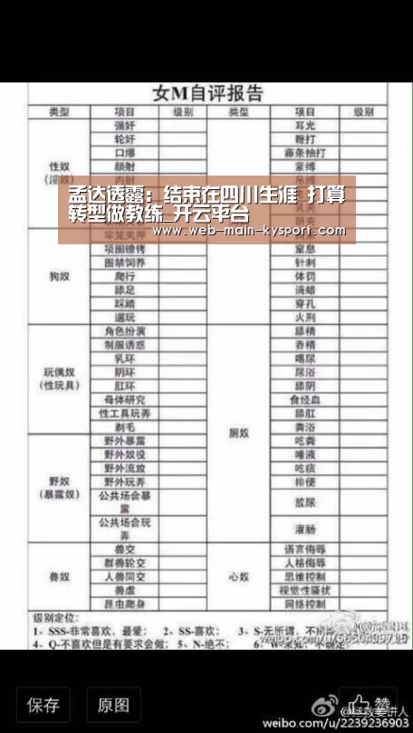 孟达透露:结束在四川生涯 打算转型做教练_开云平台(图3) 开云平台